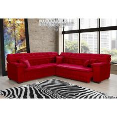 Sofá Magno 2.57x2.37m de Canto, Retrátil e Reclinável - Sofisticato, v