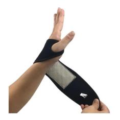 Munhequeira preta turmalina aolikes jogo tênis tenista punho