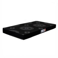 Colchão Solteiro Espuma D20 Pro Confort 78x188x12cm Preto Preto - HELL