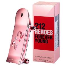 212 Heroes For Her Carolina Herrera Eau De Parfum Feminino 80 ml