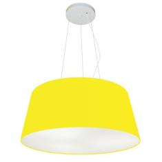 Lustre Pendente Cone Vivare Md-4048 C pula Em Tecido 21/50x40