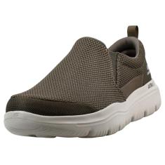 Skechers Tênis masculino Go Walk Evolution Ultra-Impeccable, Caqui, 41