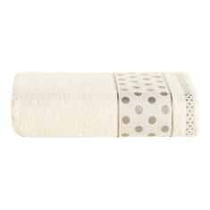 Toalha De Banho Celine 01 Peça 100% Algodão 450g/m² Suave - Palha Pérola