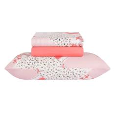 Jogo de Cama Duplo Microfibra Casal Jade Paco Milano Sultan