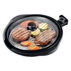 Grill Redondo Smart Grill G04 1200w Mondial Preto 110v