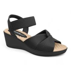 Sandália Piccadilly Anabela Feminina-Feminino