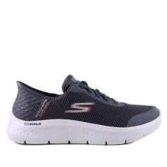 Tênis Masculino Skechers Hands Free Slip-ins 216324 Cinza-Feminino