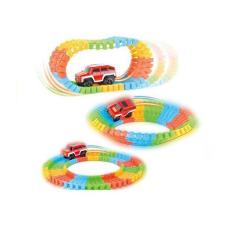 Brinquedo Carrinho c/ Pista Trilha Maluca P/ Montar Flexível - Lynx pr