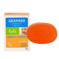 Sabonete Bebe Granado Infantil Glicerina Extrato de Camomila Relaxante