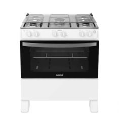 Fogão Waves New de Piso 5 Bocas a Gás Itatiaia com Acendimento Automático Branco Bivolt