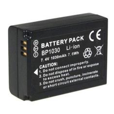 Bateria BP1030 para câmera digital e filmadora Samsung NX200