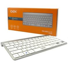 Teclado Bluetooth Elite Tc501 Prata Oex