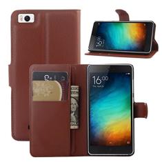 Capa para Xiaomi Mi 4C – Capa carteira com suporte de couro PU Manyip para Xiaomi Mi 4C, capa de proteção de telefone estilo empresarial, capa com [compartimentos para dinheiro e cartão]