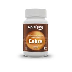 Suplemento  De Cobre 60 Caps 280 Mg - Apisnutri