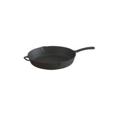 Frigideira Gourmet Ferro Fundido Cabo Ferro Libaneza 26 Cm, Preto