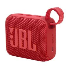 Caixa de Som Bluetooth JBL Go 4 Vermelha
