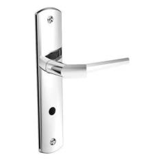 Fechadura para Banheiro Alavanca Inox 711 Soprano