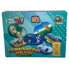 Brinquedo Quebra Cabeça 10 Em 1 Combinações Bíblicas 20