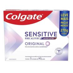 Creme Dental Colgate Sensitive Pro-Alívio Imediato Original com 90g ca