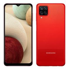 Smartphone Samsung Galaxy A127 Vermelho 64GB 4GB RAM Tela Infinita de 6.5" Câmera Quádrupla e Processador Exynos 850 Dual Chip