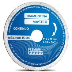 Disco Diamantado Contínuo 4.3/8"  Tramontina Premium