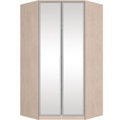 Guarda Roupa Roupeiro Canto Closet 2 portas espelho Diamante