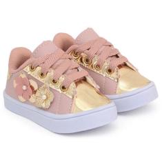 Tênis Infantil Menina Baby Casual Confortável Lançamento - Starkids, R
