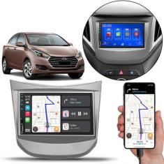 Kit Multimídia Carplay Hb20 2012-2019 Tela 7 Pol MP5 Touch-screen + Câ