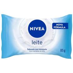 Sabonete em Barra para o Corpo Nivea Leite - 85g, 1, 85g, Leite