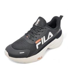 Tenis Fila Progress Lite Feminino, Black/Raw White/Copper, 39