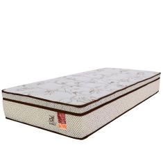 Colchão Solteirão Molas Ensacadas Bamboo 97x203x21cm - BF Colchões