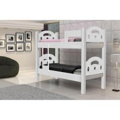 Beliche Robusta Solteiro Luke Versátil Branca Luke Moveis