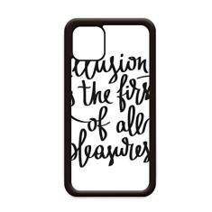 Capa Illusion is The First of All Pleasures para iPhone 12 Pro Max para Apple Mini Mobile Case Shell