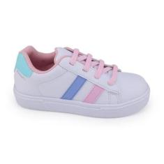 Tênis infantil mna Bloompy 5022B Sintonia casual cad elástic-Feminino