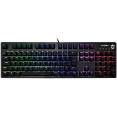 Teclado Gamer Satellite Mechanical K61 RGB/USB - Preto (Portugues - co