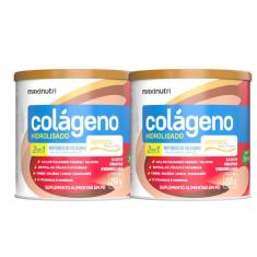 Kit 2 Colágeno Verisol Frutas Vermelhas Lata 250g Maxinutri