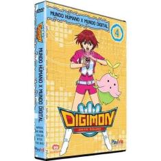 DVD Digimon Volume 4 Mundo Humano X Mundo Digital Original - SONOPRESS