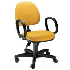 Cadeira Gerente Com Back System Confort Plus Amarelo