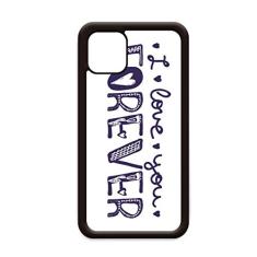 Capa fofa Love You Forever para iPhone 11 Pro Max para Apple Mobile Case Shell