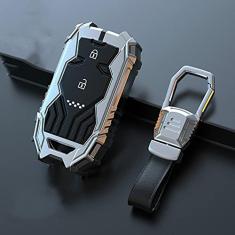 TPHJRM Capa de chave de carro em liga de zinco, capa de chave, adequada para Honda Civic Accord Fit Hrv Crv Jazz City Acessórios para automóveis