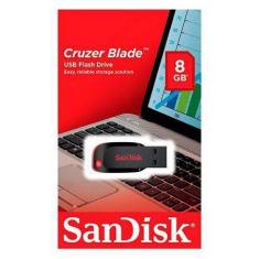 Pen Drive Cruzer Blade Sandisk Usb 2.0 8Gb Sdcz50-008G-B35