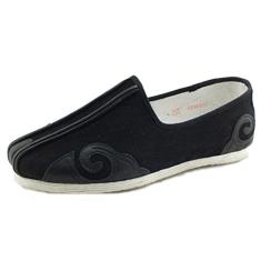 FANGDA Sapatos masculinos de Kung Fu de tecido de algodão tradicional chinês feito à mão