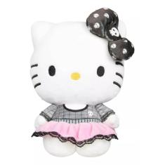 Pelúcia Hello Kitty Amigos Hello Kitty Saia Rosa 3871 Sunny