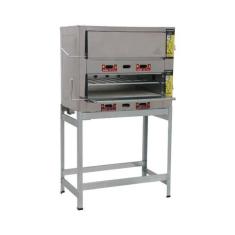 Forno Industrial a Gás 90X70 2 câmaras Metalmaq