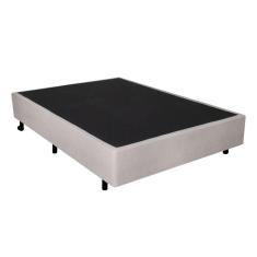 Cama Box Casal 138x188x38cm Areia
