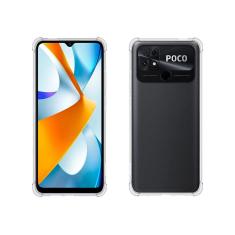 Capa Protetora Para Smartphone Poco C40, Transparente