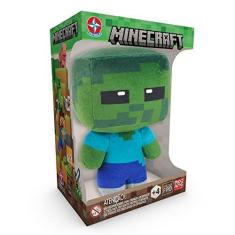 Pelucia Minecraft Zombie 18Cm - ESTRELA