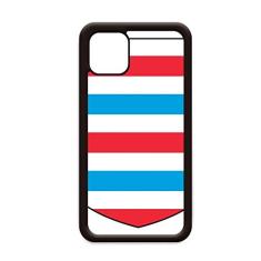 Capa Luxemburgo com emblema nacional da Europa para iPhone 11 Pro Max para Apple Mobile Case
