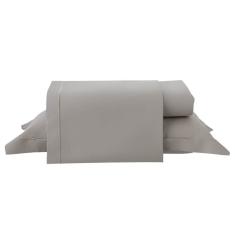 Jogo de Cama Solteiro Festone Clássico 200 Fios com 3 Peças - Kacyumara