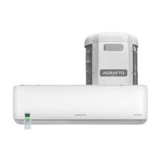 Ar Condicionado Split Agratto Hi Wall Liv Top Inverter 18.000 BTU/h Qu